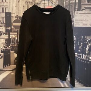 Reigning Champ Black Crew Neck Sweater M